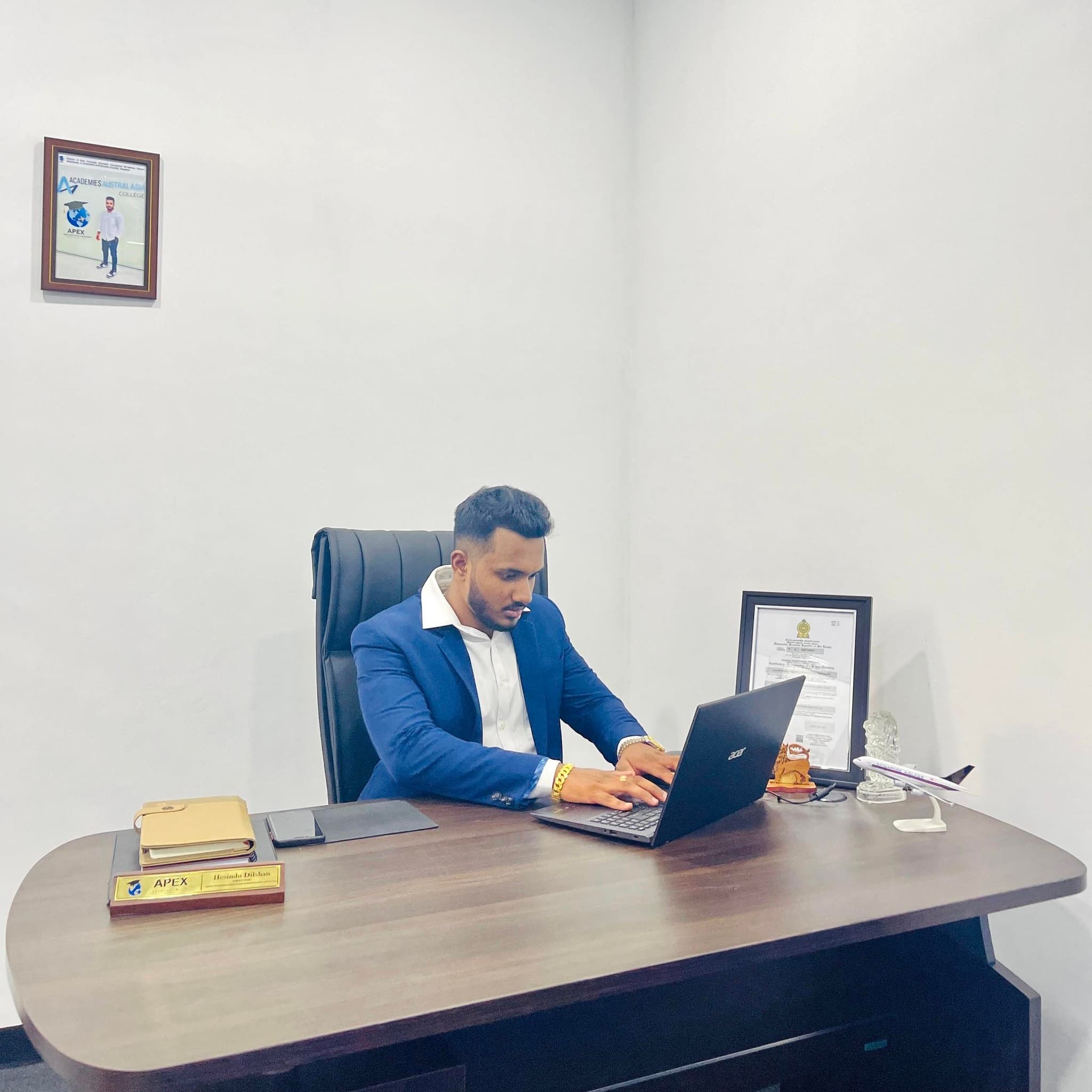 Hesindu Nishshanka - Founder, Director, CEO